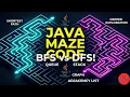 Java Code Maze Problem With BFS DFS Adjacency List Graph