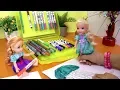Coloring ELSA ANNA toddlers have fun