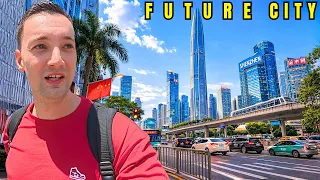 首次抵达中国深圳（世界上最具未来感的城市）