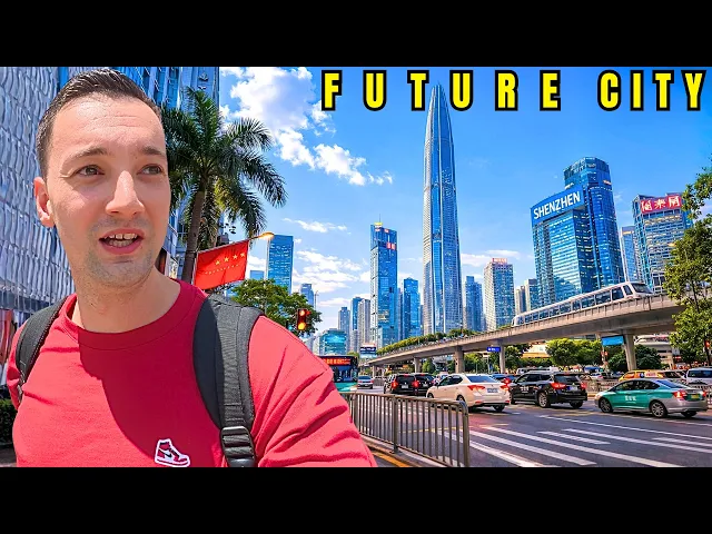 Arriving in Shenzhen from Hong Kong: First Impressions of a 1st Arrival In Shenzhen, China 🇨🇳 (World's Most Futuristic City)