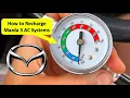 How to Recharge a Mazda AC System