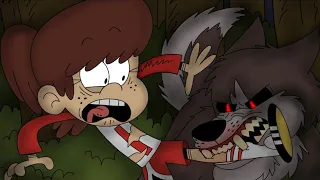 lynn gets ambushed by a wolf loud house animation part 1