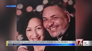 Teenager accused of killing foster parents in Hoke County before killing himself