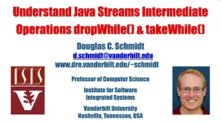 Java Streams Intermediate Operations dropWhile and takeWhile