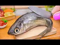 Download Lagu Het beste zeevruchtenrecept 💖 Miniatuur gebakken vis in rijke gele currysaus | Mini Yummy