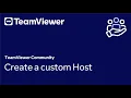 How to create a custom Host