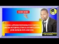 003 - ALEVEL APPLIED MATHEMATICS LINEAR INTERPOLATION AND EXTRAPOLATION NUMERICAL METHODS S 5 6