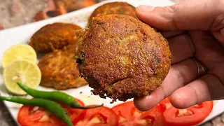 Chicken Shami Kebab Recipe | Soft & Juicy Chicken Shami Kabab | Perfect Shami Kebab Recipe
