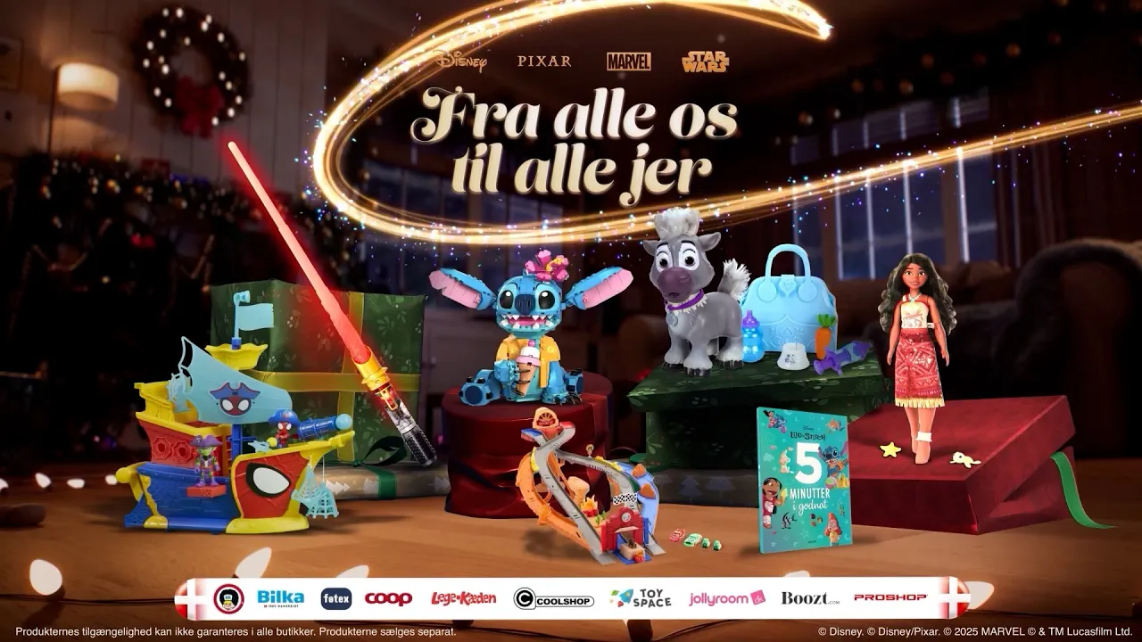 Disney Sverige — Disney Holiday Toys - Från oss alla till er alla (YouTube video ad)