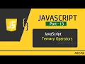 Conditional Ternary Operator in JavaScript Tutorial For Beginners in Hindi Adisma