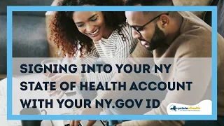 Signing Into Your NYSOH Account With Your NY gov ID