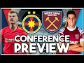 FCSB v West Ham Utd Dead rubber but huge opportunity Europa Conference League