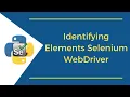 Identifying Elements Selenium WebDriver Selenium Training Day 4