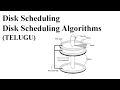 Disk Scheduling Disk scheduling Algorithms Operating System Tutorial