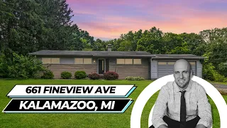 Just Listed in Cooper Township Plainwell Schools 4 Bed Walkout Ranch on Nearly an Acre
