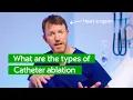 Surgeon Explains Catheter Ablation Techniques
