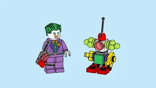 LEGO 212505 Instructions | DC | The Joker with Robot | Batman | Magazine Gift | LEGO BATMAN 41/2025