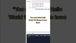 How to write a for loop in python