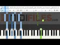 Türlich Türlich [Live] - Jan Delay (PIANO TUTORIAL)