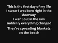 First Day Of My Life - Bright Eyes With Lyrics