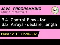 Class 12 Information Technology IT Code 802 Unit 3 Java Programming Part 3 - By Akshita Yadav
