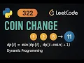 LeetCode 322 Coin Change Python Solution Dynamic Programming