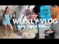 WEEKLY VLOG why I quit F45 current workout split book update cold plunges my typical week