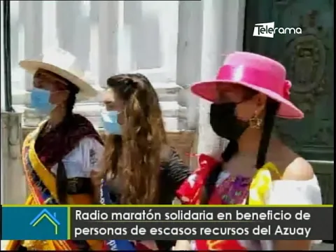 Radio maratón solidaria en beneficio de personas de escasos recursos del Azuay