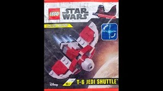 LEGO Instructions | Star Wars | 912411 | T-6 Jedi Shuttle | Magazine Gift