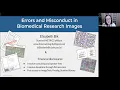 Elisabeth Bik Errors and Misconduct in Biomedical Research Images