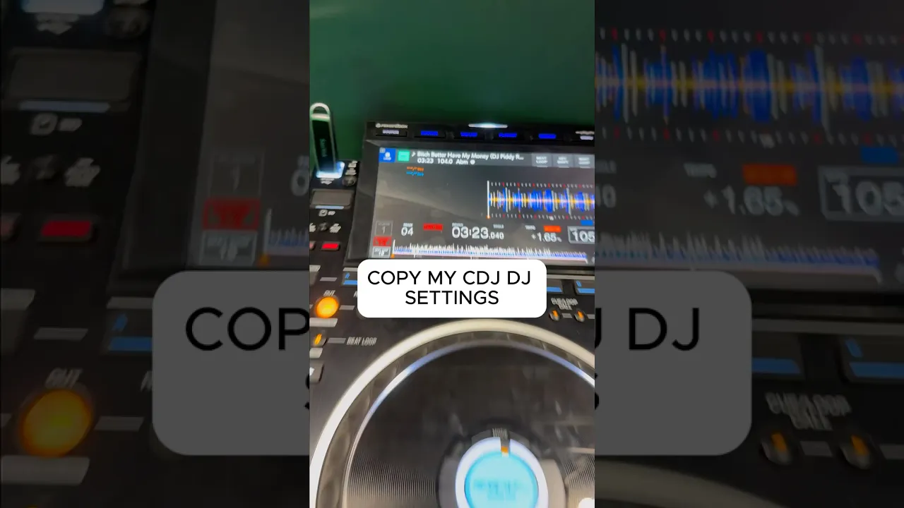 Copy My CDJ DJ settings