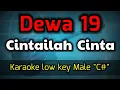 Download Lagu cintailah cinta - dewa 19 (karaoke nada rendah)