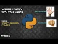 Making Gesture to control Volume of Pc opencv-mediapipe-pyautogui Python For Beginners