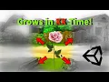 Grow with Time SIMPLE Unity Tutorial Scale Objects