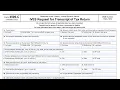 IRS Form 4506-C walkthrough IVES Request for Transcript of Tax Return