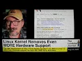 Linux Kernel Removes even MORE Hardware Support