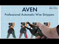 Aven 10105D - Pelacables Automático Profesional Rango: 16 -8 AWG - Video 2 of 1
