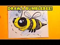 Bumblebee Art Lesson for Kids