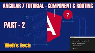 Angular 7 Tutorials - Components Routing