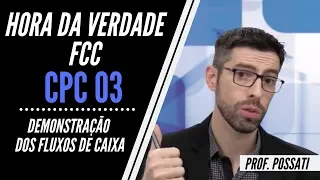 CPC 03 - Demonstração dos Fluxos de Caixa (DFC) - Questões FCC