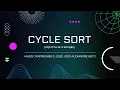 Cycle Sort - Algoritmo de Ordenacao