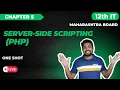 5 PHP - Server Side Scripting 12th Maha revision Maharashtra Board Information Technology