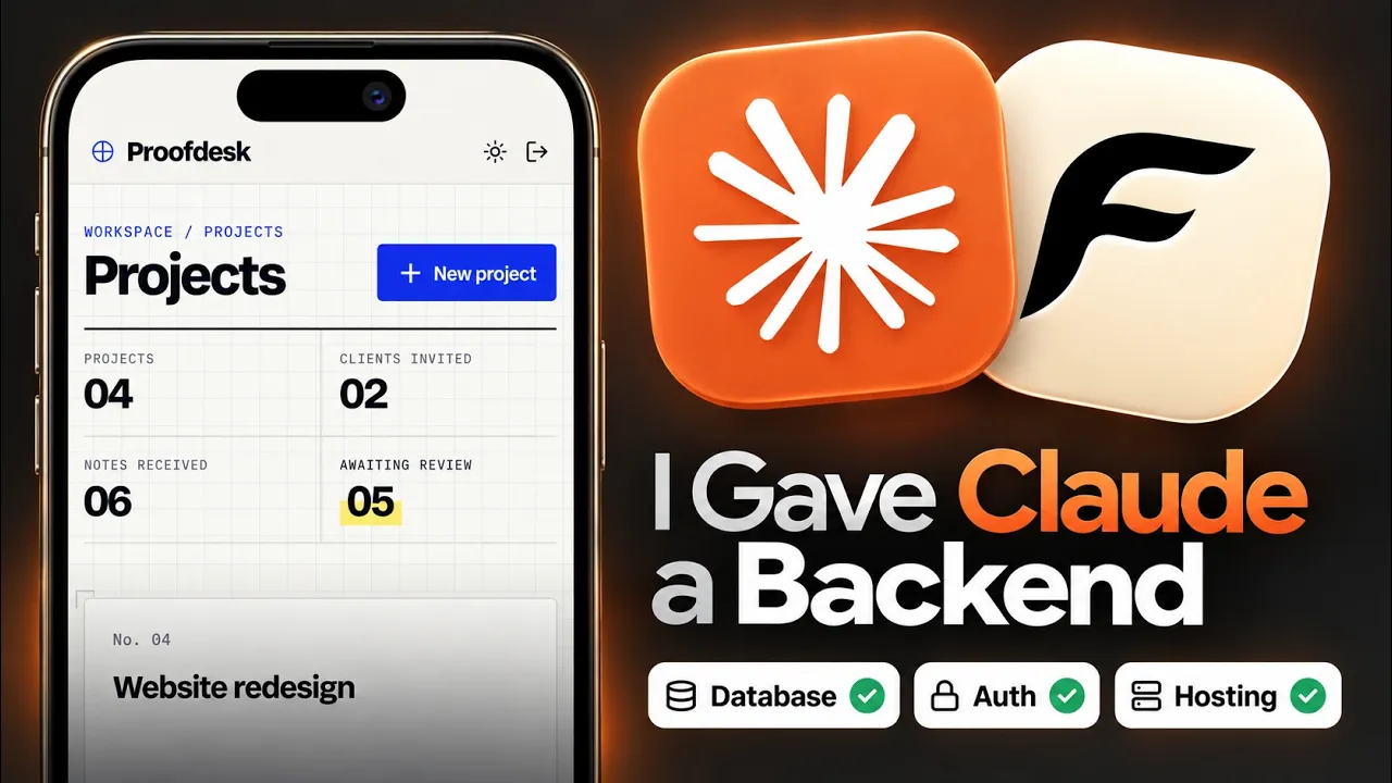 I Turned Claude Into a Full-Stack App Builder
