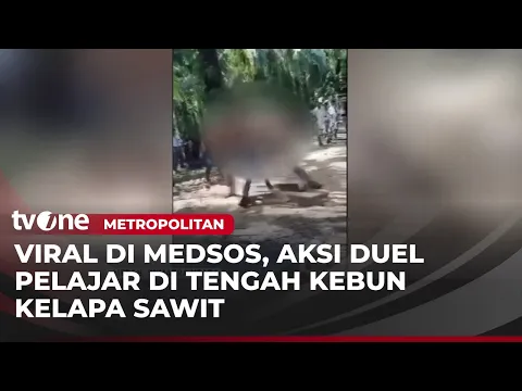 Duel Antar Pelajar SMA Hebohkan Jagat Maya, Kejadian Disaksikan Siswa Lain