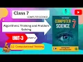 Class 7th Unit No 3 3 2 Algorithmic Thinking and Problem Solving NBF Computer Science Part 2
