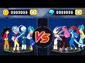 Stickman Warriors All Heroes Unlock Dragon Ball Game Goku Vegito My games Studio