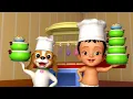 Lagu கண்மணி அக்கா, சிட்டியின் சமையல் ரெடி  Ep 03 | Tamil Rhymes \u0026 Kids Shows | Infobells