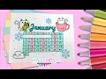 DIY - JANUARY CALENDAR