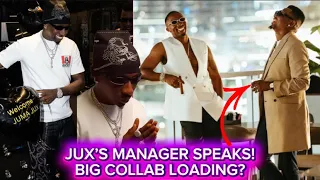 jux s manager breaks silence after global ranking teases massive new collaboration