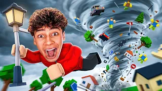 I Survived Every Roblox Disaster! | Royalty Gaming